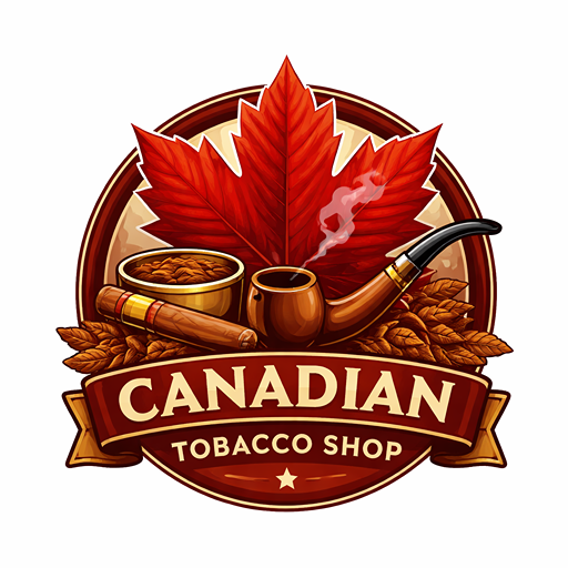 Canadian-Tobacco-Shop-logo-design-1