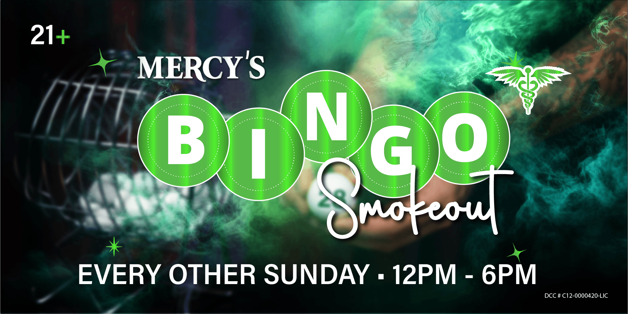 Mercy's Bingo Smokeout 9/20/26