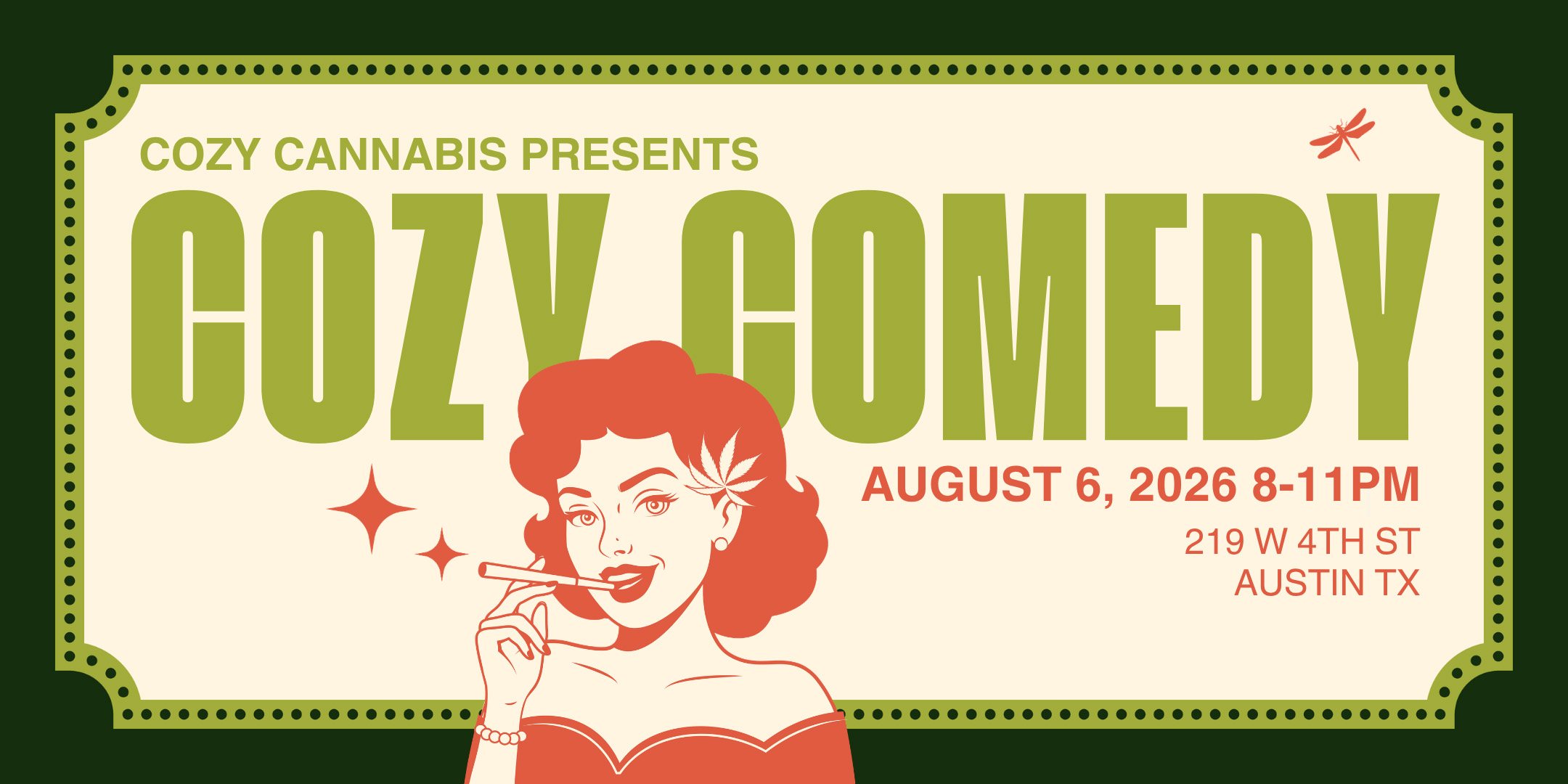 8/6 Cozy Comedy Show