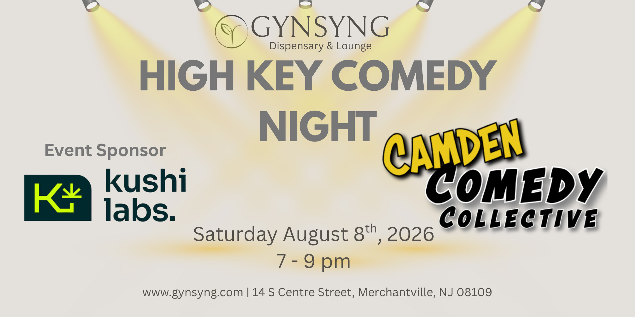 High Key Comedy Night – Camden Comedy Collective x KushiLabs x Gynsyng