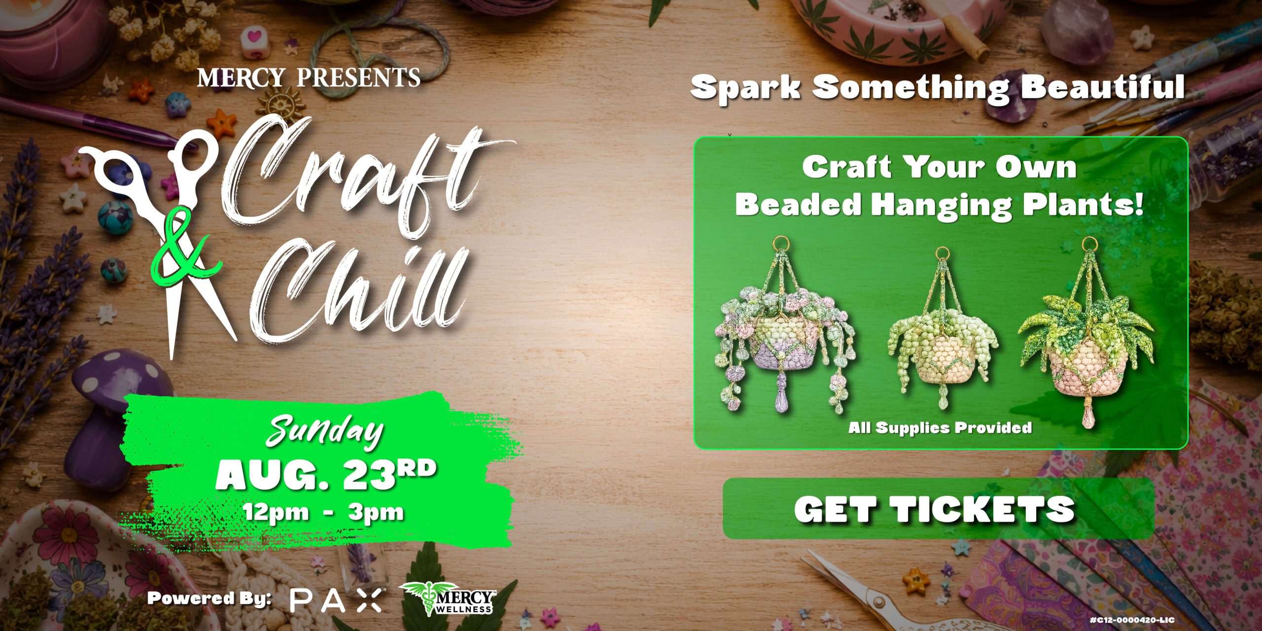 Mercy Presents: Craft & Chill 8/23/26