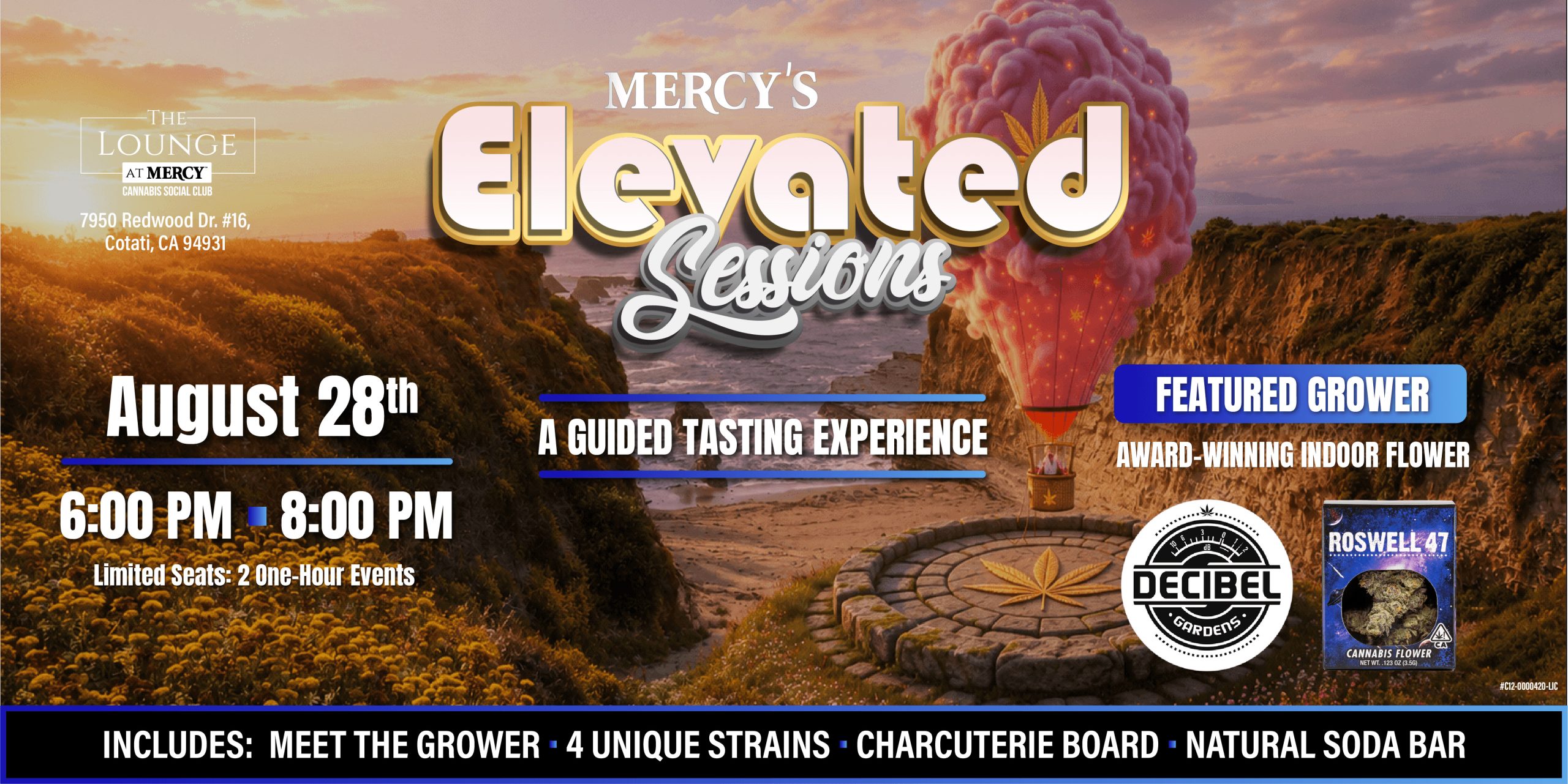 Elevated Sessions: at The Lounge at Mercy 8/28/26