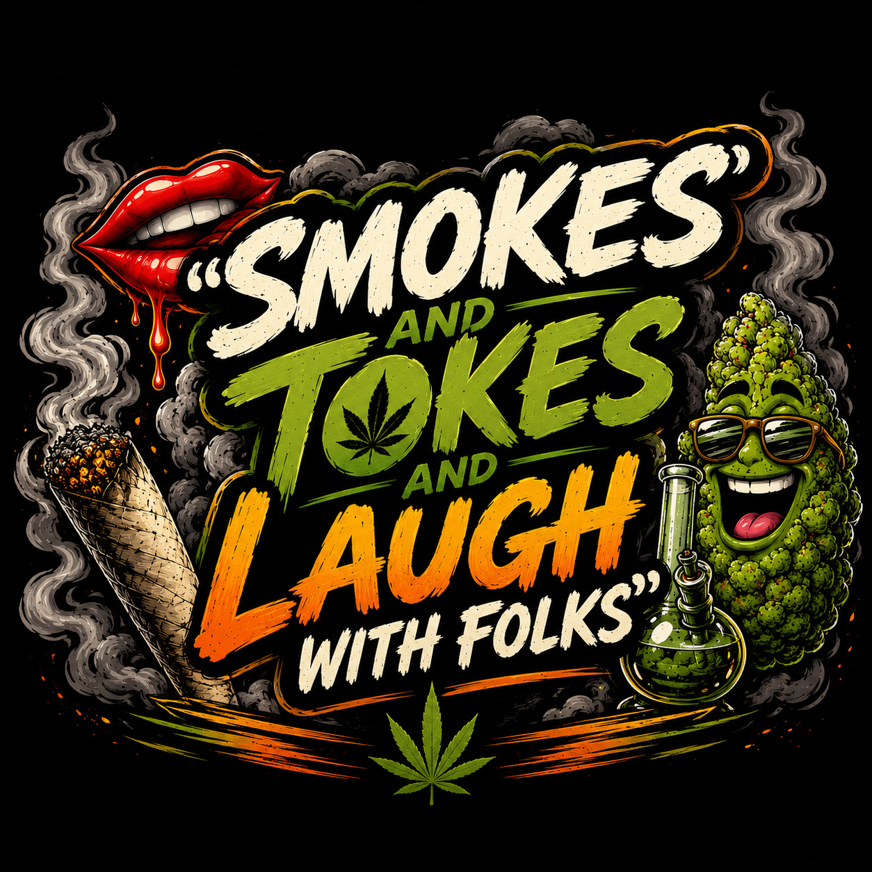 Smokes & Jokes, Laugh with Folks