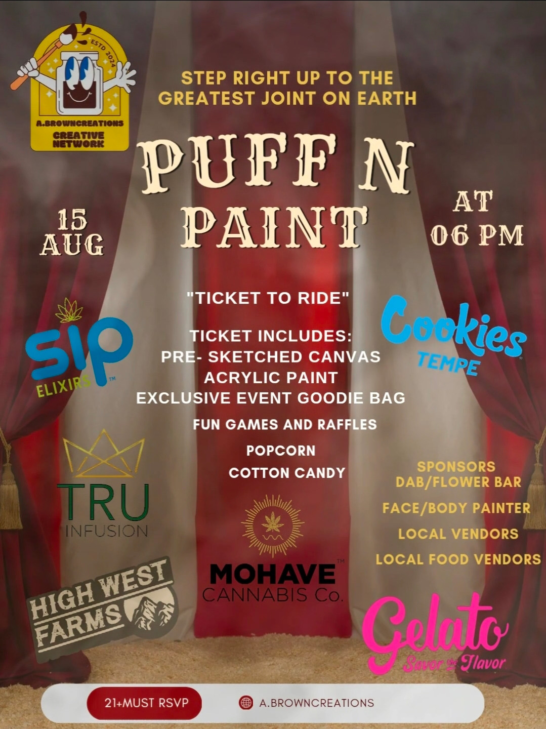 August Puff n Paint