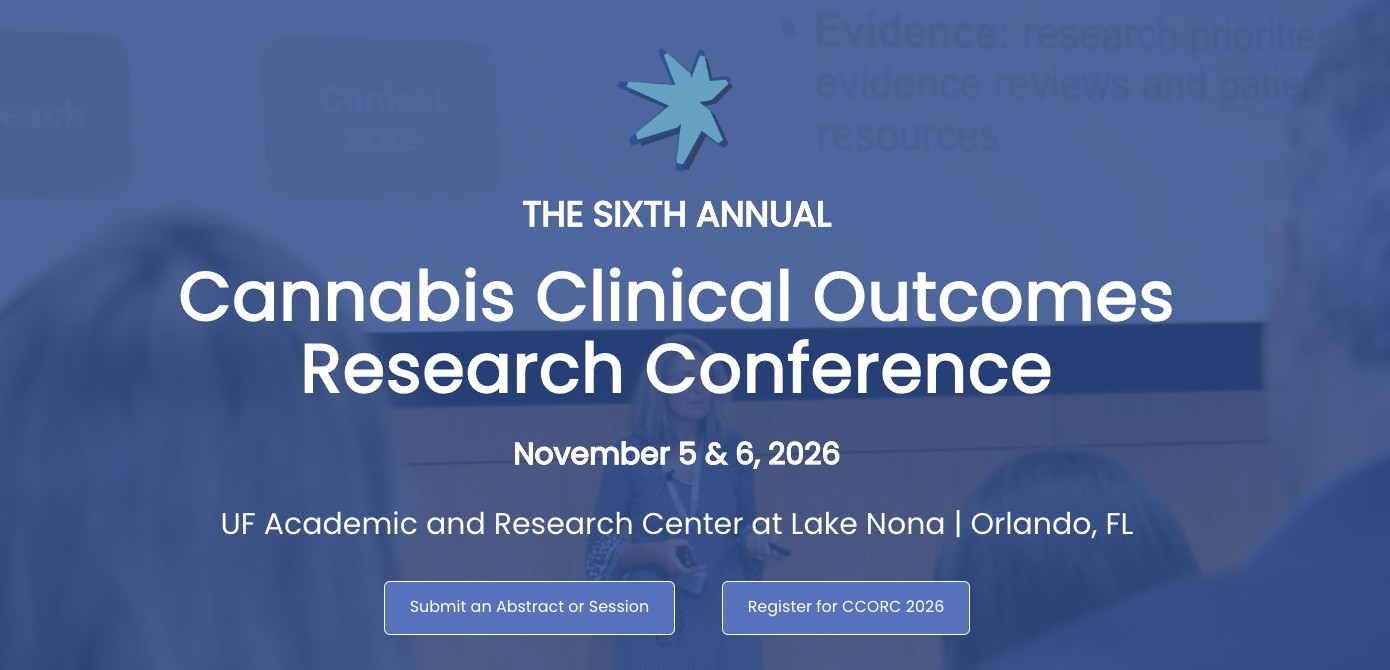 CCORC Cannabis Clinical Outcomes Research Conference